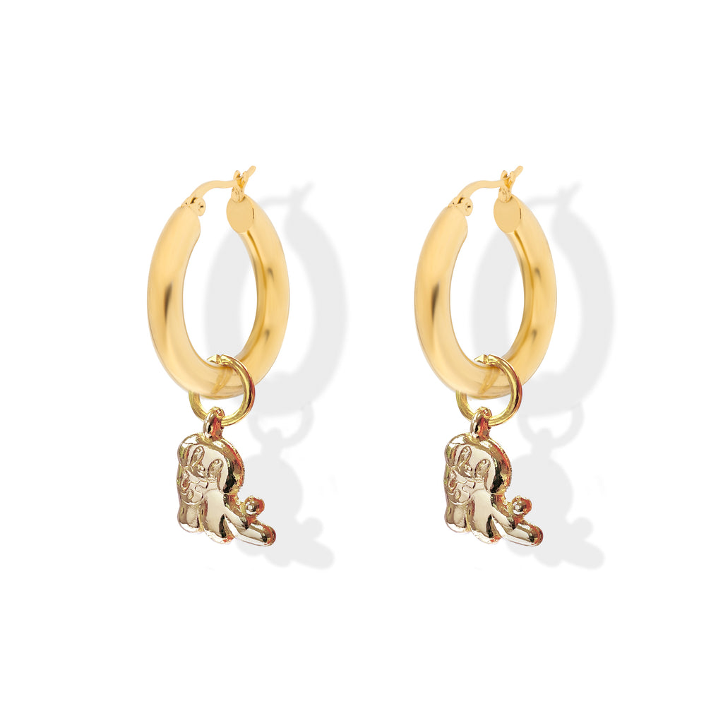 Puppy Charm Mini Hoops