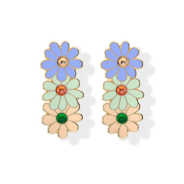 All Floral Statement Earrings