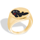 Love Pup Friendship Signet Ring