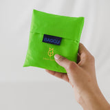 Green Neon Smiley Bag